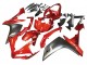 2007-2008 Yamaha YZF 1000 R1 Motorcycle Fairing - Red Matte Black