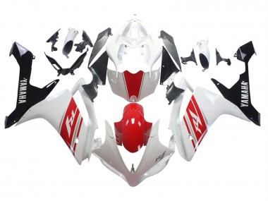 Shop 2007-2008 Yamaha YZF 1000 R1 Motorcycle Fairing - White Red Black