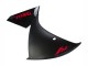 2009-2011 Yamaha YZF 1000 R1 Motorcycle Fairing - Matte Black Red Decal