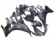 2012-2014 Yamaha YZF 1000 R1 Motorcycle Fairings - Matte Black Gold Decals
