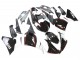 2012-2014 Yamaha YZF 1000 R1 Motorcycle Fairing - White Red Glossy Black