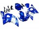 1998-2002 Yamaha YZF 600 R6 Motorcycle Fairings - Blue White