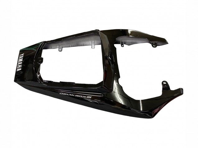 2003-2004 Yamaha YZF R6 Motorcycle Fairings - Glossy Black White Decals