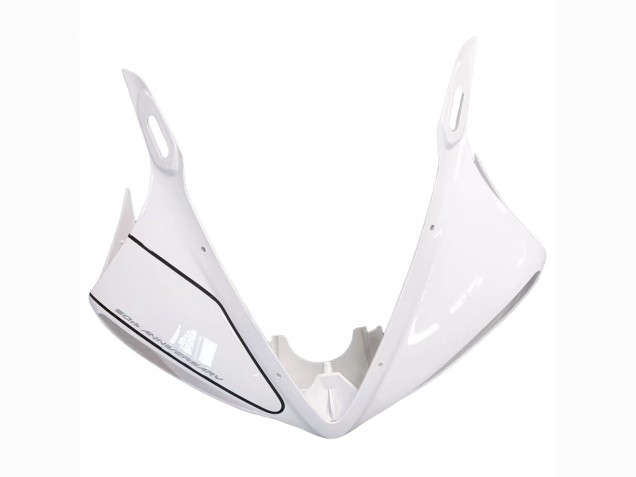 2003-2004 Yamaha YZF R6 Motorcycle Fairing - White Glossy Black