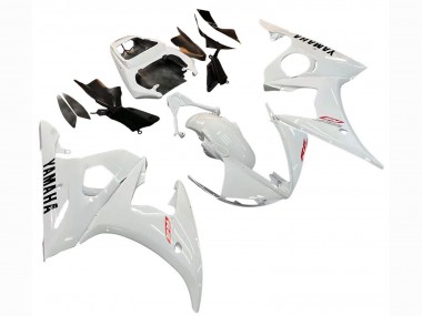 Shop 2003-2004 Yamaha YZF R6 Motorcycle Fairing - White