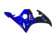 2003-2004 Yamaha YZF R6 Motorcycle Fairing - Blue Glossy Black