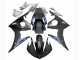 2003-2004 Yamaha YZF R6 Motorcycle Fairings - Matte Black Blue