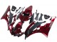 2006-2007 Yamaha YZF 600 R6 Motorcycle Fairing - Red Matte Black
