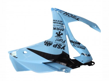 Shop 2015-2018 Yamaha YZF R3/R25 Motorcycle Fairings - Light Blue Black Yamalube 21