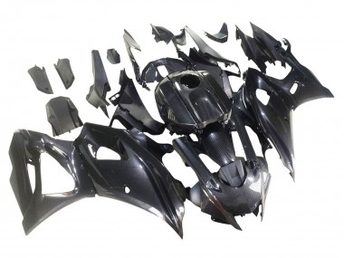 Shop 2021-2024 Yamaha YZF R7 Motorcycle Fairings - Black Carbon Fiber Carbon Fiber