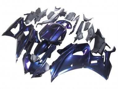 Shop 2021-2024 Yamaha YZF R7 Motorcycle Fairings - Gradient Blue Purple