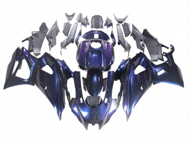 Shop 2021-2024 Yamaha YZF R7 Motorcycle Fairings - Gradient Blue Purple