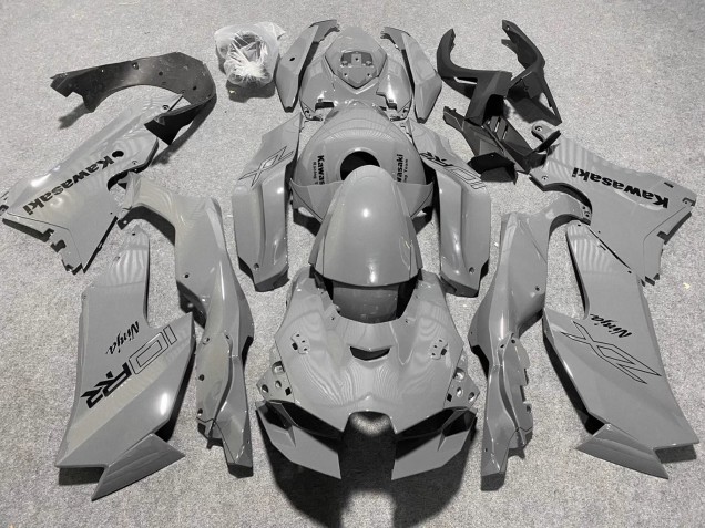 2021-2025 Kawasaki ZX10R Motorcycle Fairings - Grey Ninja
