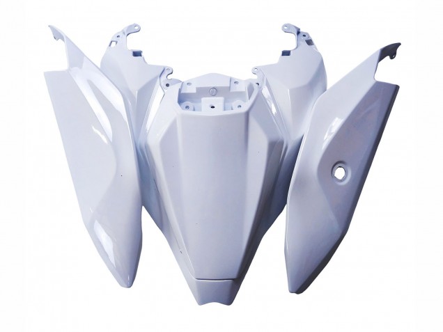 2021-2025 Kawasaki ZX10R Motorcycle Fairings - White Black