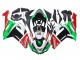 2007-2008 Kawasaki ZX6R Motorcycle Fairings - Green Red