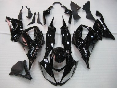 Shop 2013-2018 Kawasaki ZX6R Motorcycle Fairing - Glossy Black
