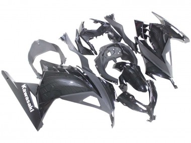 Shop 2013-2024 Kawasaki EX300 Motorcycle Fairings - Glossy Black