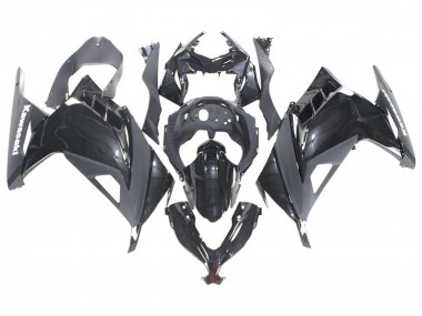 Shop 2013-2024 Kawasaki EX300 Motorcycle Fairings - Glossy Black
