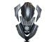 2013-2024 Kawasaki EX300 Motorcycle Fairings - Matte Black White Elf Snow