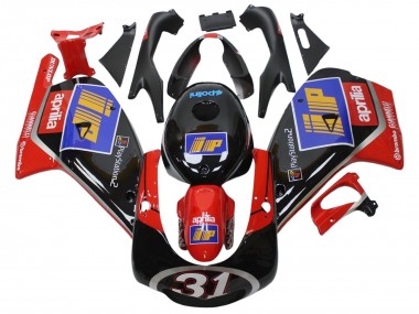 Shop 2000-2005 Aprilia RS125 Motorcycle Fairings - Black Red Blue Silver 31
