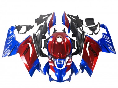 Shop 2006-2011 Aprilia RS125 Motorcycle Fairings - Blue Red