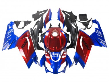 Shop 2006-2011 Aprilia RS125 Motorcycle Fairings - Blue Red