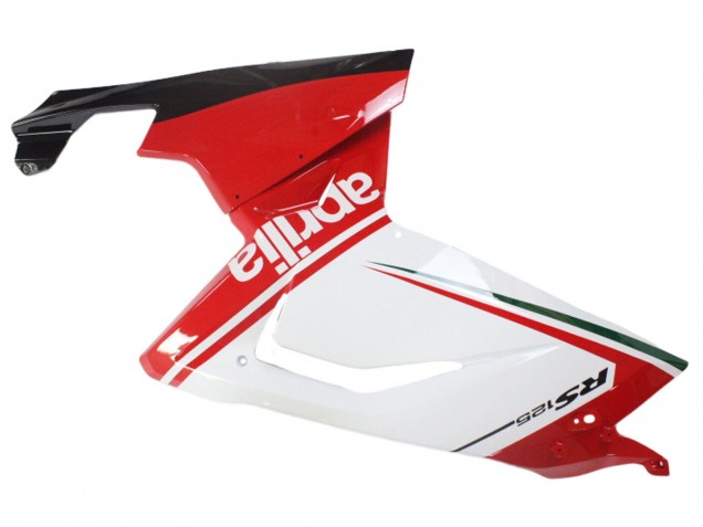 2006-2011 Aprilia RS125 Motorcycle Fairings - White Red Black