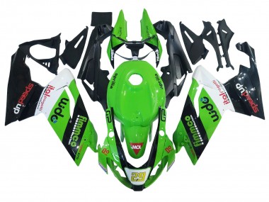 Shop 2006-2011 Aprilia RS125 Motorcycle Fairing - Green White Black