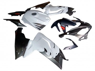 Shop 2006-2011 Aprilia RS125 Motorcycle Fairings - White Black