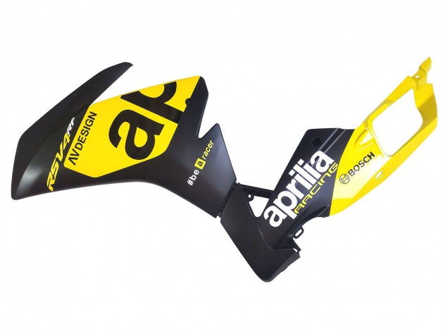 2012-2018 Aprilia RS4 50 125 Motorcycle Fairings - Yellow Matte Black