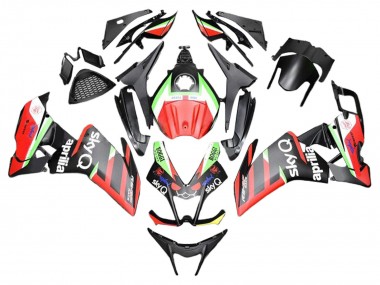 Shop 2012-2018 Aprilia RS4 50 125 Motorcycle Fairings - Red Green Black