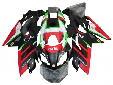 Shop 2012-2018 Aprilia RS4 50 125 Motorcycle Fairing - White Red Green Glossy Black