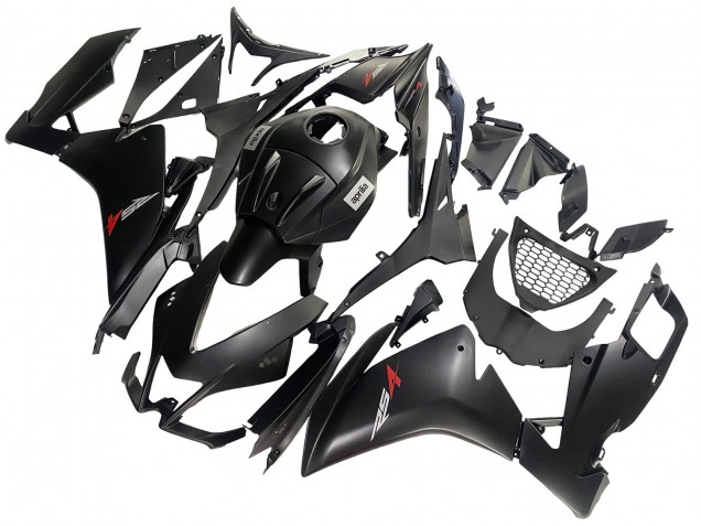 2012-2018 Aprilia RS4 50 125 Motorcycle Fairing Kits - Matte Black