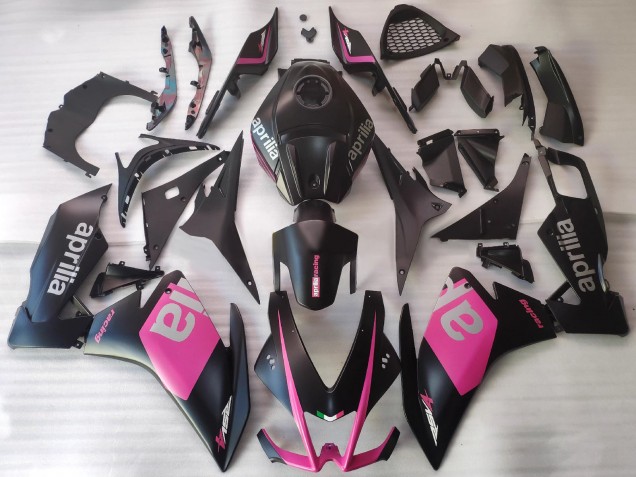 2012-2018 Aprilia RS4 50 125 Motorcycle Fairings - Pink Matte Black