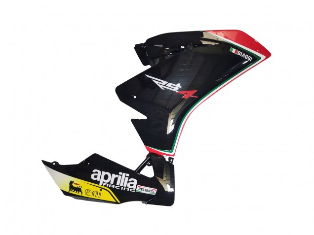 2012-2018 Aprilia RS4 50 125 Motorcycle Fairings - White Red Yellow Glossy Black