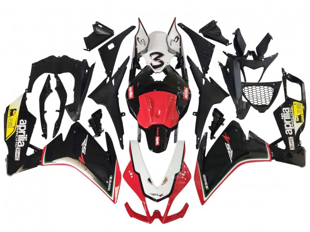 2012-2018 Aprilia RS4 50 125 Motorcycle Fairings - White Red Yellow Glossy Black