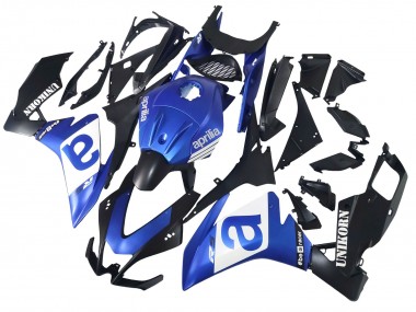 Shop 2012-2018 Aprilia RS4 50 125 Motorcycle Fairings - Blue White Matte Black