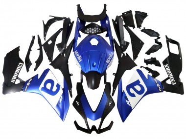 Shop 2012-2018 Aprilia RS4 50 125 Motorcycle Fairings - Blue White Matte Black