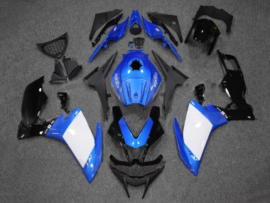 Shop 2012-2018 Aprilia RS4 50 125 Motorcycle Fairings - Blue White Glossy Black