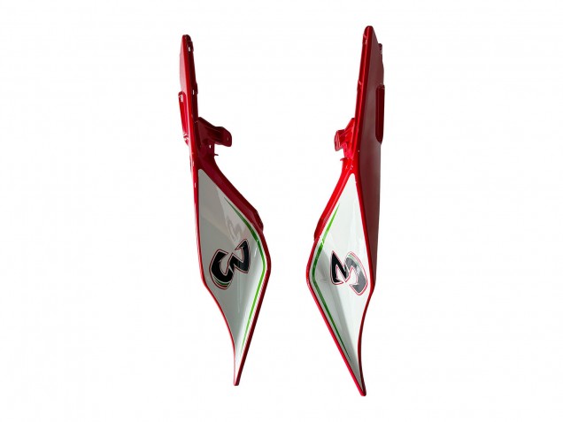 2012-2018 Aprilia RS4 50 125 Motorcycle Fairing - White Red Green Yellow Alitalia