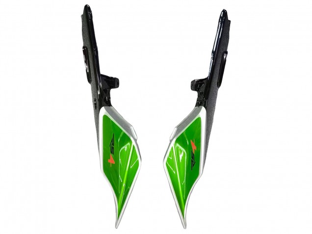 2012-2018 Aprilia RS4 50 125 Motorcycle Fairings - White Green Glossy Black