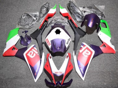 Shop 2012-2018 Aprilia RS4 50 125 Motorcycle Fairings - White Green Red Purple