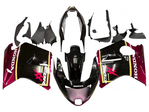 1996-2007 Honda CBR1100XX Blackbird Motorcycle Fairings - Glossy Black Red Yellow