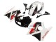 1991-1994 Honda CBR600 F2 Motorcycle Fairings - White Red Glossy Black