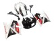 1991-1994 Honda CBR600 F2 Motorcycle Fairings - White Red Glossy Black
