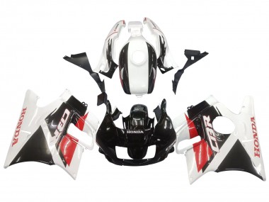 Shop 1991-1994 Honda CBR600 F2 Motorcycle Fairings - White Red Glossy Black