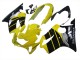 1999-2000 Honda CBR600 F4 Motorcycle Fairings - Yellow Glossy Black