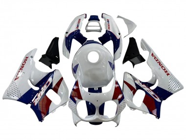 Shop 1992-1993 Honda CBR900RR 893 Motorcycle Fairings - White Red Dark Blue