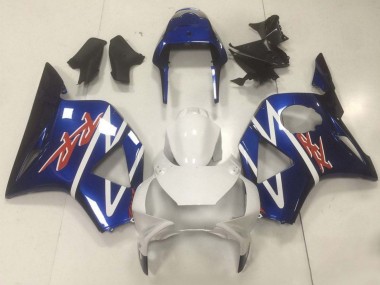 Shop 1994-1995 Honda CBR900RR 893 Motorcycle Fairings - White Blue Glossy Black