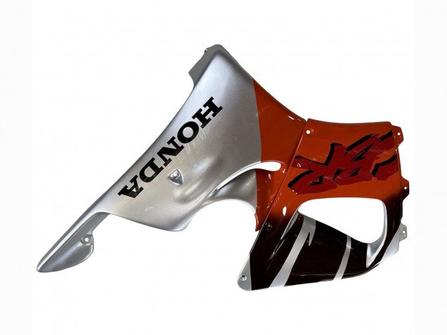 1996-1997 Honda CBR900RR 893 Motorcycle Fairings - Silver Red Glossy Black